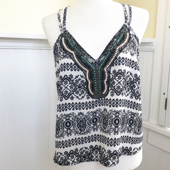 Charlotte Russe Tops - 5/$25🔅Charlotte Russe Beaded Strappy Tank